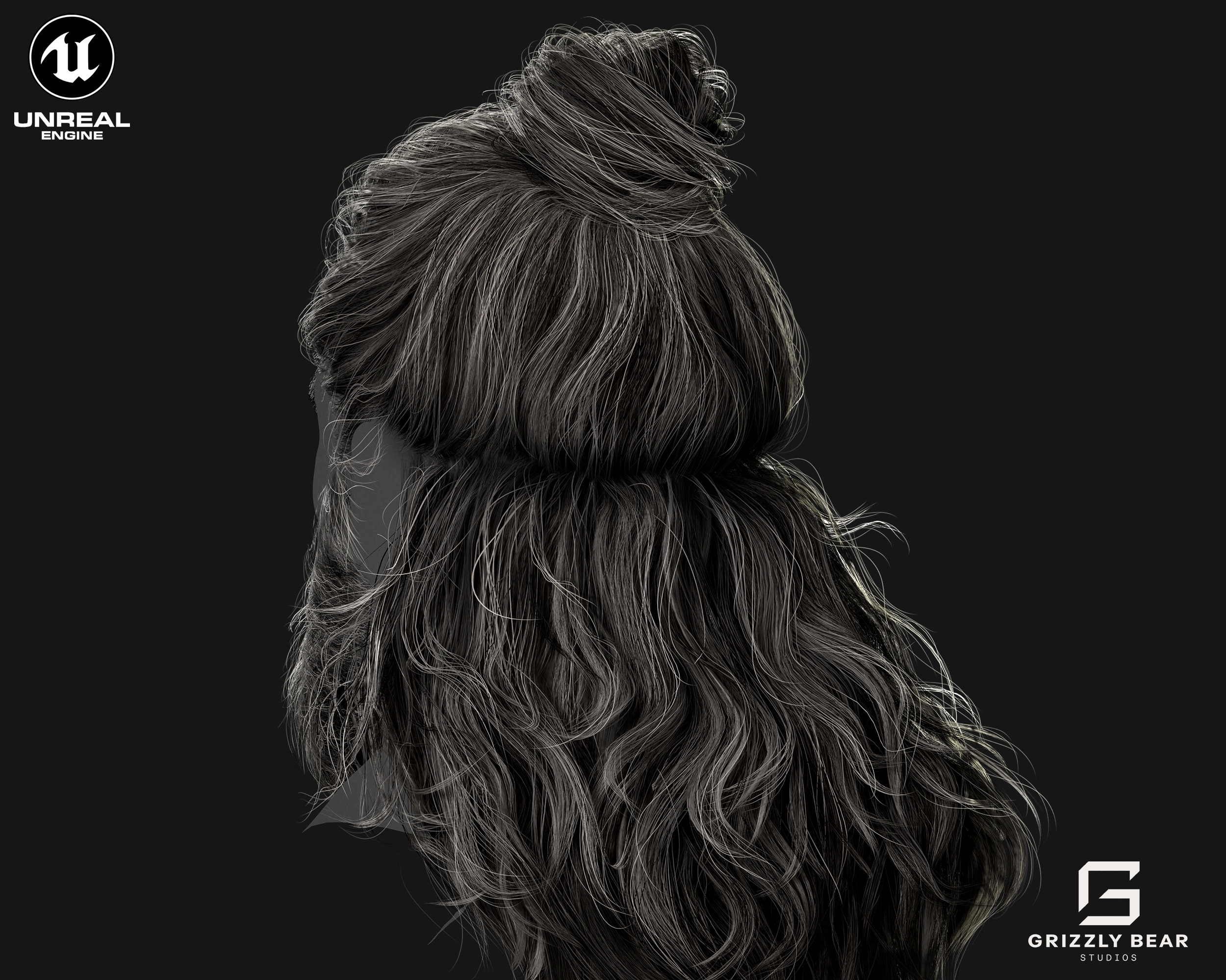 Hair cards groom, set 1, view 3